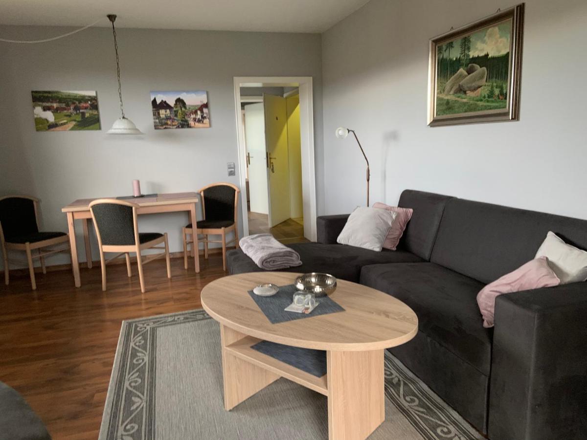 Ferienwohnung Wiesenblick Mit Terrasse Im Landhaus Fischer Sankt Andreasberg Eksteriør bilde